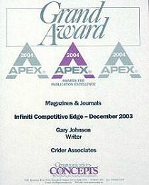 Apex Grand Award 2004
